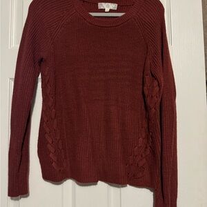 Wild Rose Women's Maroon Sweater